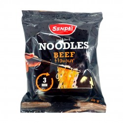 Ātrās pagatavošanas nūdeles ar liellopu garšu SENPAI, 4x60g Ātrās pagatavošanas nūdeles ar liellopu garšu SENPAI, 4x60g