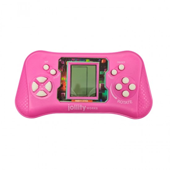 Elektroniskā spēle BRICK GAME,- rozā