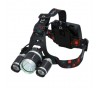Светодиодный налобный фонарь GRUNDIG, - с 3 лампами