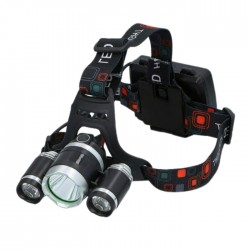 Светодиодный налобный фонарь GRUNDIG, - с 3 лампами