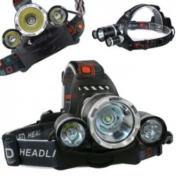 Светодиодный налобный фонарь GRUNDIG, - с 3 лампами Светодиодный налобный фонарь GRUNDIG, - с 3 лампами