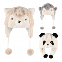 Зимняя шапка, FUR ANIMALS,- 54 см