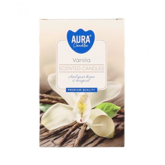 Свечи чайные AURA 6 шт.