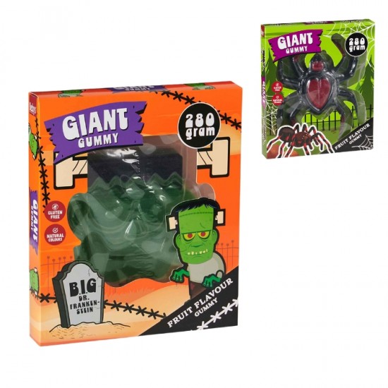 Želejas konfekte, Giant, HALLOWEEN, 280 gr,- augļu garša