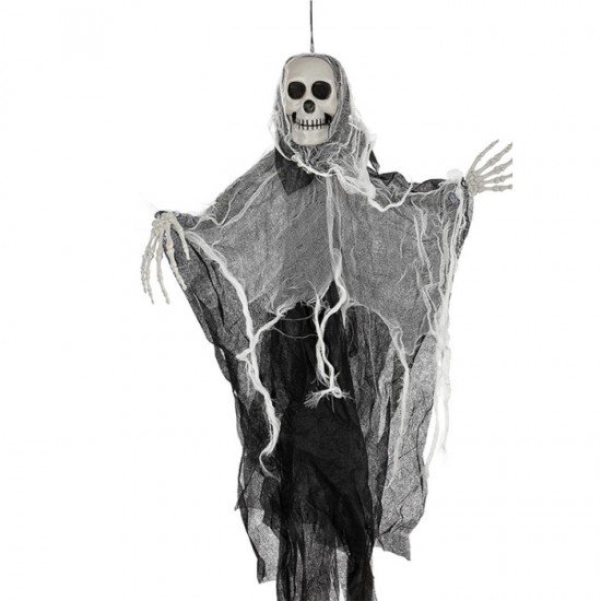 Подвесной скелет HALLOWEEN со звуком и светом
