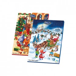 Молочный шоколад Адвент-календарь,NY,-  50 г Молочный шоколад Адвент-календарь,NY,-  50 г