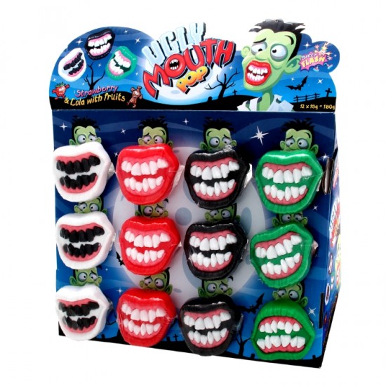 Ledene ar rotaļlietu "Scary dentures" 15g, dažādas garšas