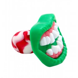 Ledene ar rotaļlietu "Scary dentures" 15g, dažādas garšas Ledene ar rotaļlietu "Scary dentures" 15g, dažādas garšas