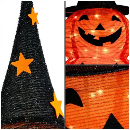 Декоративная тыква HALLOWEEN LED 90см