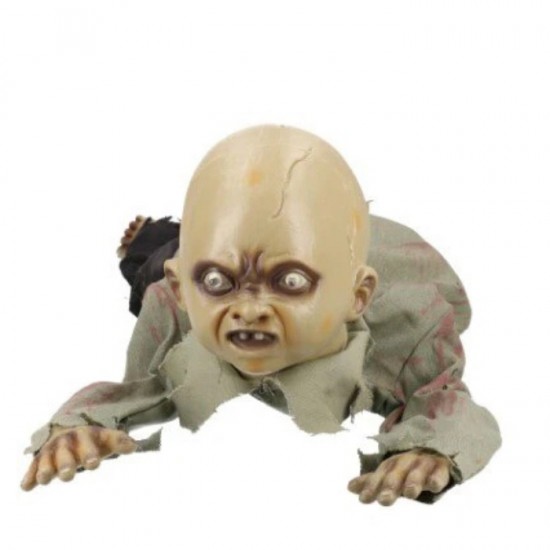 Большой зомби со светодиодной подсветкой HALLOWEEN