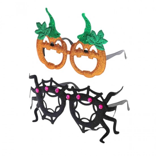 Brilles, ar HALLOWEEN dizainu, 4 veidi