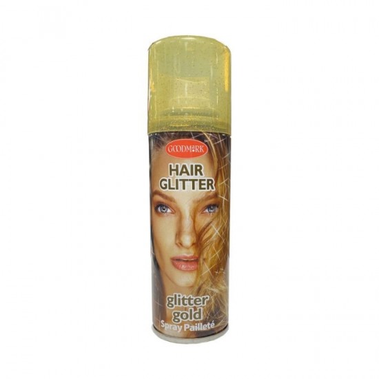 Лак для волос GLITTER 125 мл - золотой