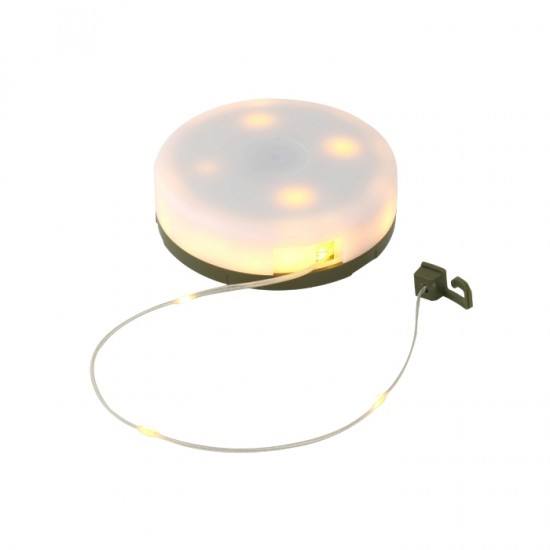 Светодиодная выдвижная гирлянда 100 светодиодов, 10 м - WARM WHITE+RGB