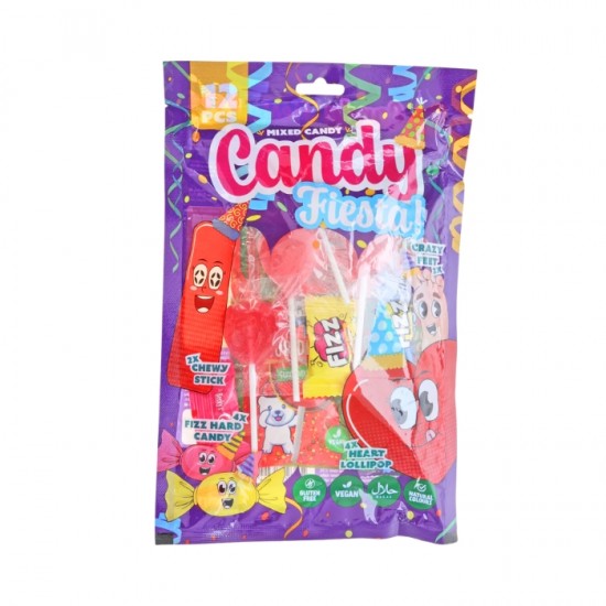 Жевательные конфеты, PARTY BAG, 100 г, - Candy fiesta Жевательные конфеты, PARTY BAG, 100 г, - Candy fiesta