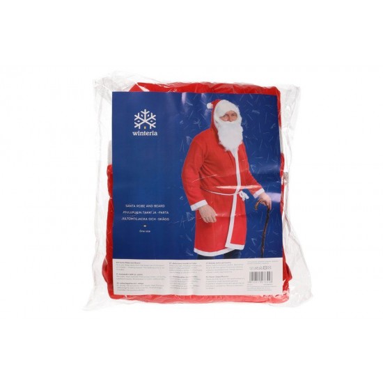 Kostīms SANTA CLAUS NY - izmēras M/L.