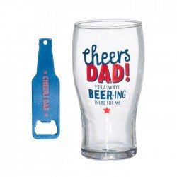 Подарочный набор WINTERIA - пивной бокал, открывалка для бутылок Подарочный набор WINTERIA - пивной бокал, открывалка для бутылок