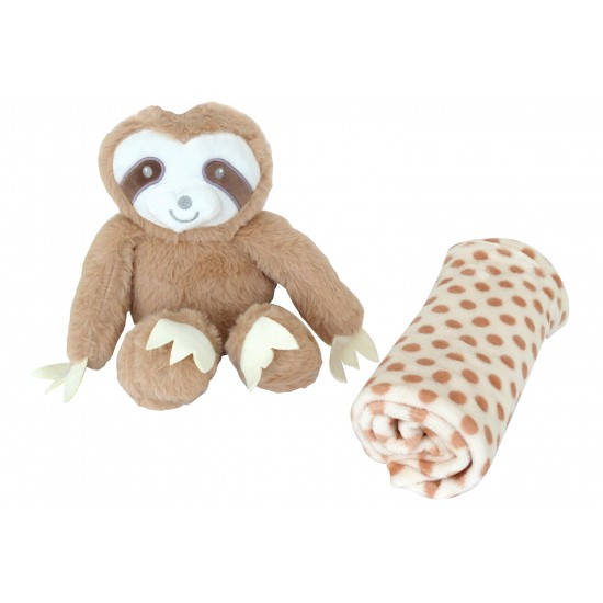 Dāvanu komplekts sunim ZooRoyal, mīkstā rotaļlieta un pleds