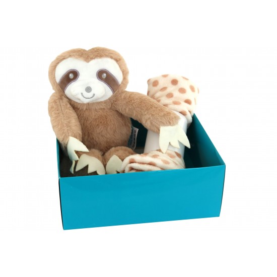 Dāvanu komplekts sunim ZooRoyal, mīkstā rotaļlieta un pleds