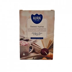 Tējas sveces AURA 6gab - dažādi veidi