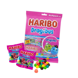 Konfektes HARIBO 350g - Dragibus Konfektes HARIBO 350g - Dragibus
