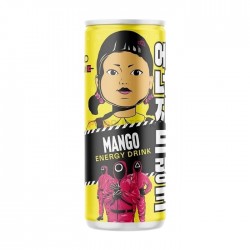 DEP Enerģijas dzēriens SQUID GAME, 250 ml,- Mango DEP Enerģijas dzēriens SQUID GAME, 250 ml,- Mango