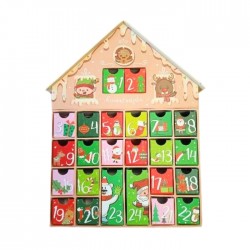Adventes kalendāra mājiņa