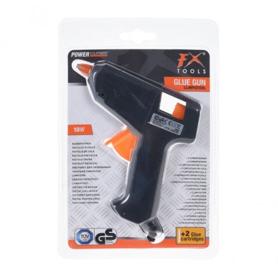 Клеевой пистолет 10 Вт - черный