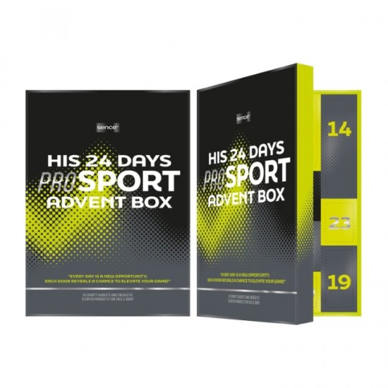 Adventes kalendārs vīriešiem, SENCE, 24 gab - Active sport Adventes kalendārs vīriešiem, SENCE, 24 gab - Active sport