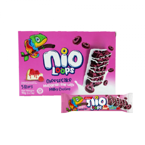 Мюсли батончики NIO LOOPS 5x18g - Чизкейк
