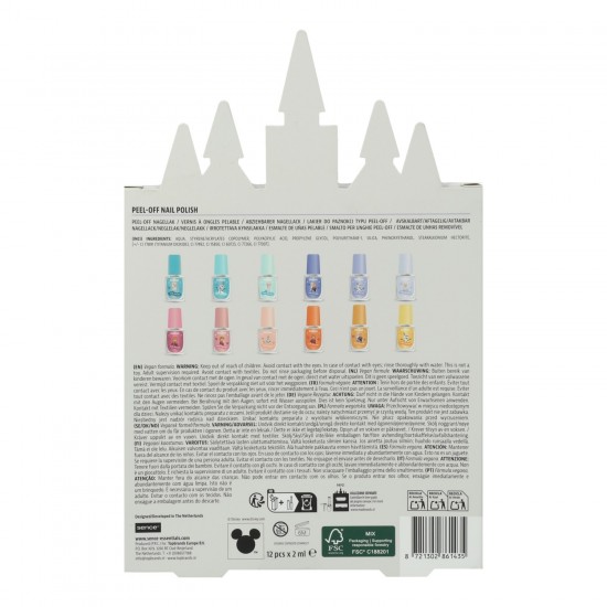 Подарочный набор лаков для ногтей, детский, DISNEY FROZEN, 12x2 мл