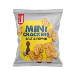 Mini krekeri LU, 76.5g - Sāls pipari Mini krekeri LU, 76.5g - Sāls pipari