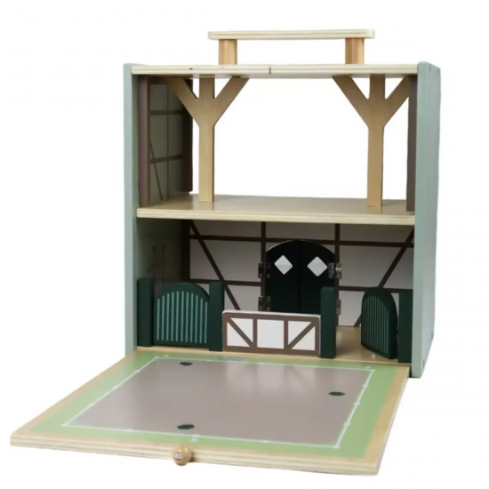 Деревянный игровой набор PINOLINO,- Конная ферма Лизы Деревянный игровой набор PINOLINO,- Конная ферма Лизы