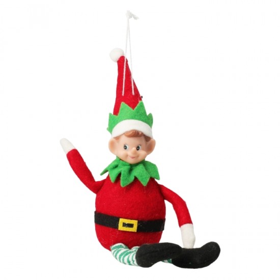 Piekarāma dekoratīva filca rotaļlieta.NY, 25cm,- Elfs