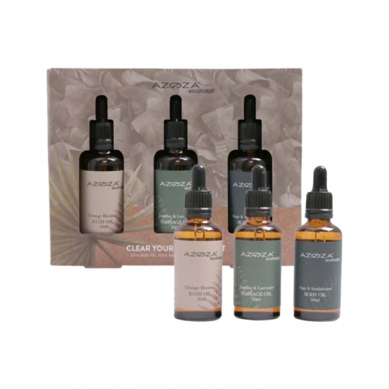 Набор масел по уходу за телом AZOZA 3 шт.