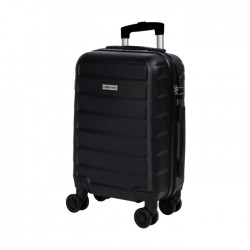 Koferis LEONARDO 52 x 34,5 x 20 cm - melnā krāsa