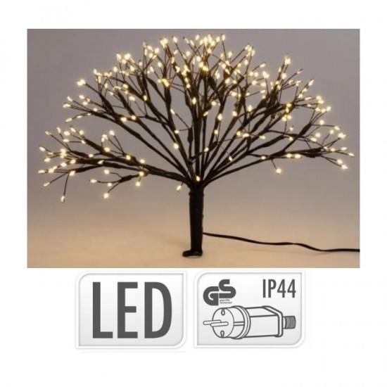 LED lampiņu dekors BALL SHAPE 240LED- WARM WHITE