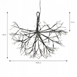 LED lampiņu dekors BALL SHAPE 240LED- WARM WHITE LED lampiņu dekors BALL SHAPE 240LED- WARM WHITE