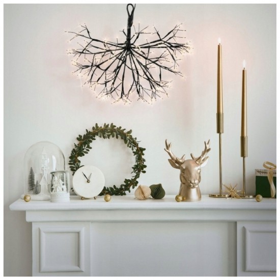 LED lampiņu dekors BALL SHAPE 240LED- WARM WHITE