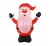 LED Piepūšama figūra NY 180cm - Santa Claus