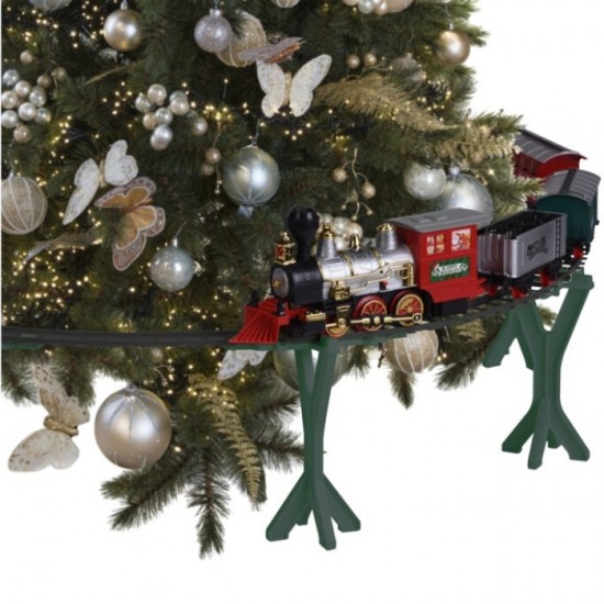 Rotaļlieta Ziemassvētku vilciena komplekts NY - 31 gab Rotaļlieta Ziemassvētku vilciena komplekts NY - 31 gab