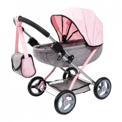 Ērti leļļu ratiņi