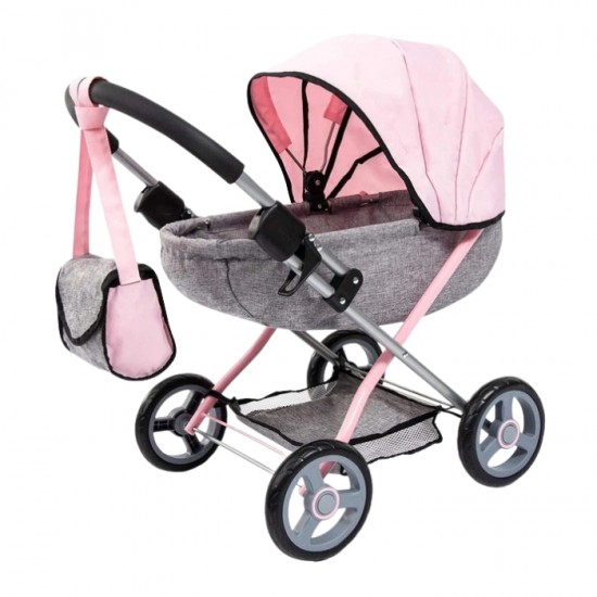 Ērti leļļu ratiņi