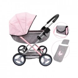 Ērti leļļu ratiņi