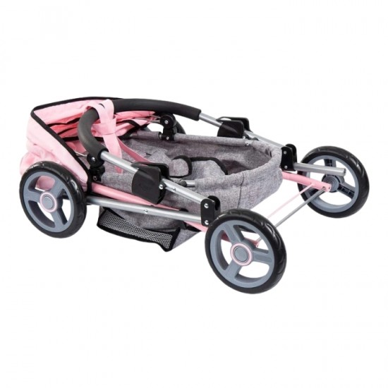 Ērti leļļu ratiņi