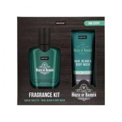 Dāvanu komplekts vīriešiem SENCE Men House of Barber - ozola aromāts