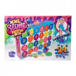 SLIME komplekts - gļotu pārsteigumu kaste - 24 gab. -ar gļotām un aksesuāriem