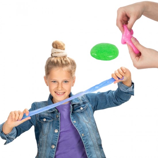 Набор SLIME - коробка-сюрприз со слаймом - 24 предмета - со слаймом и аксессуарами