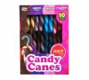 Karameļu spieķīši CANDY CANES 10x10g=100g - 4 garšas