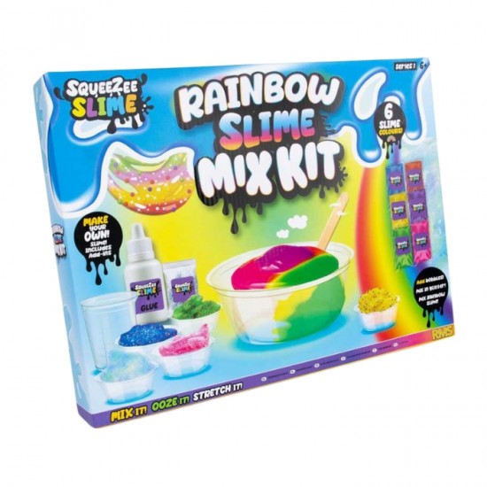 Gļotu sajaukšanas komplekts SLIME RAINBOW