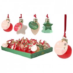 Ziemassvētku dušas gēls, SANTAS FAVORITES, 50g - Egles rotājums NY Ziemassvētku dušas gēls, SANTAS FAVORITES, 50g - Egles rotājums NY